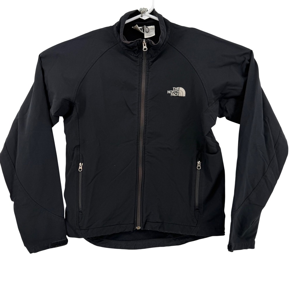 The North Face Apex Softshell Jacket Black Men's S Full Zip Lightweight Gorpcore